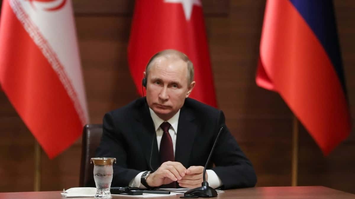 Reunión entre Vladimir Putin y los presidentes de Irán y Turquía