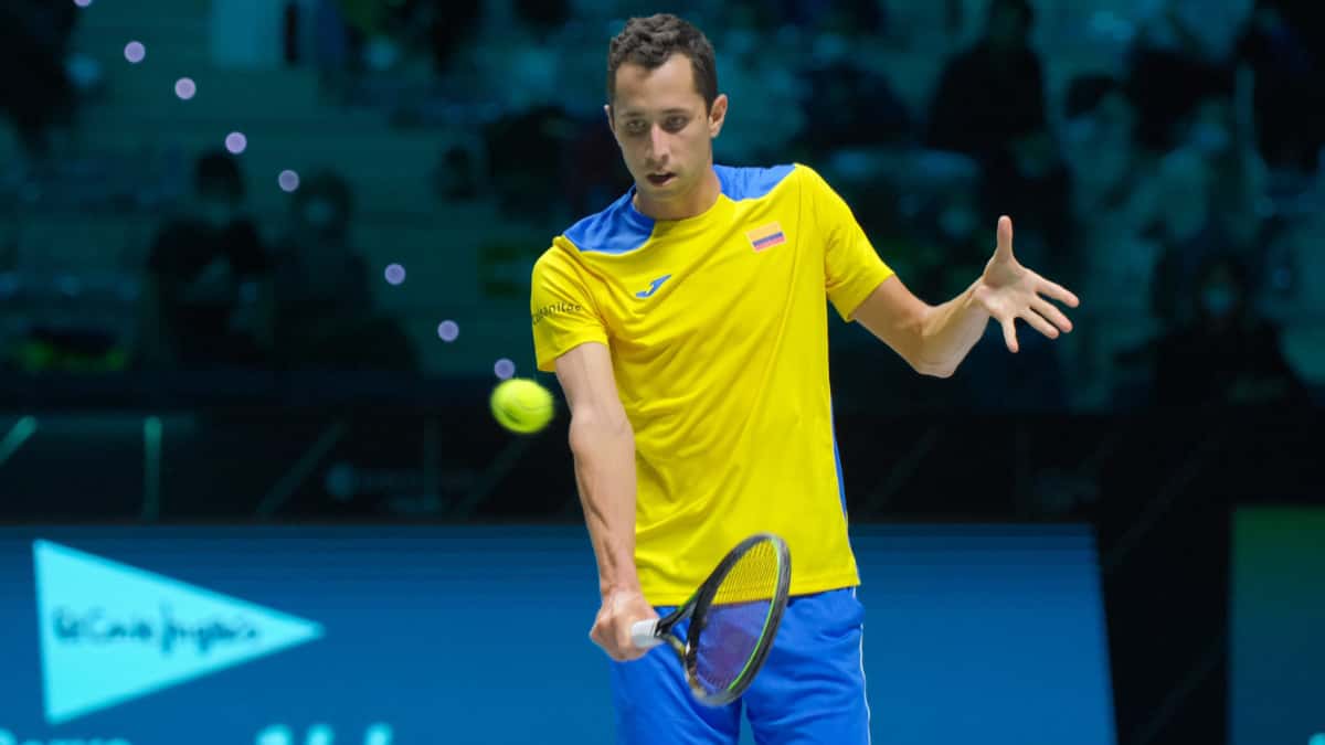 Daniel Galán perdió contra el italiano Jannik Sinner