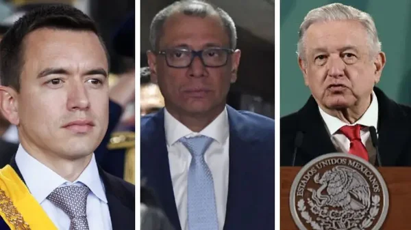 "La justicia no se negocia": presidente de Ecuador sobre crisis diplomática con México