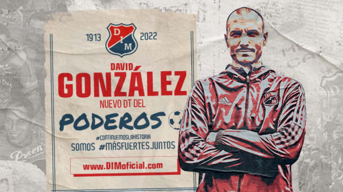 David González es el más ganador en la historia del Medellín.