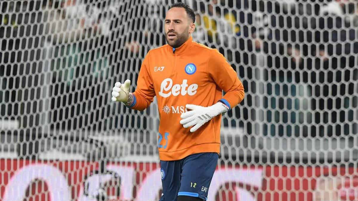 David Ospina titular en la victoria de Napoli ante Sampdoria