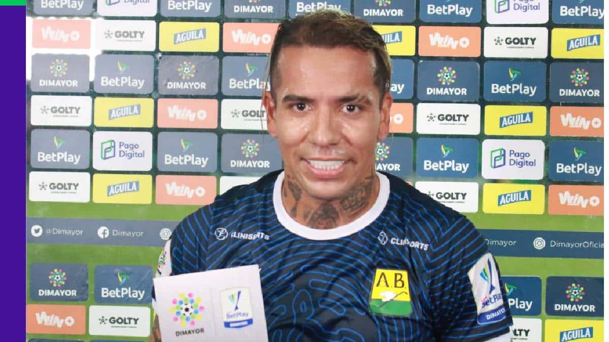 Dayro Moreno metió al Bucaramanga a cuadrangulares