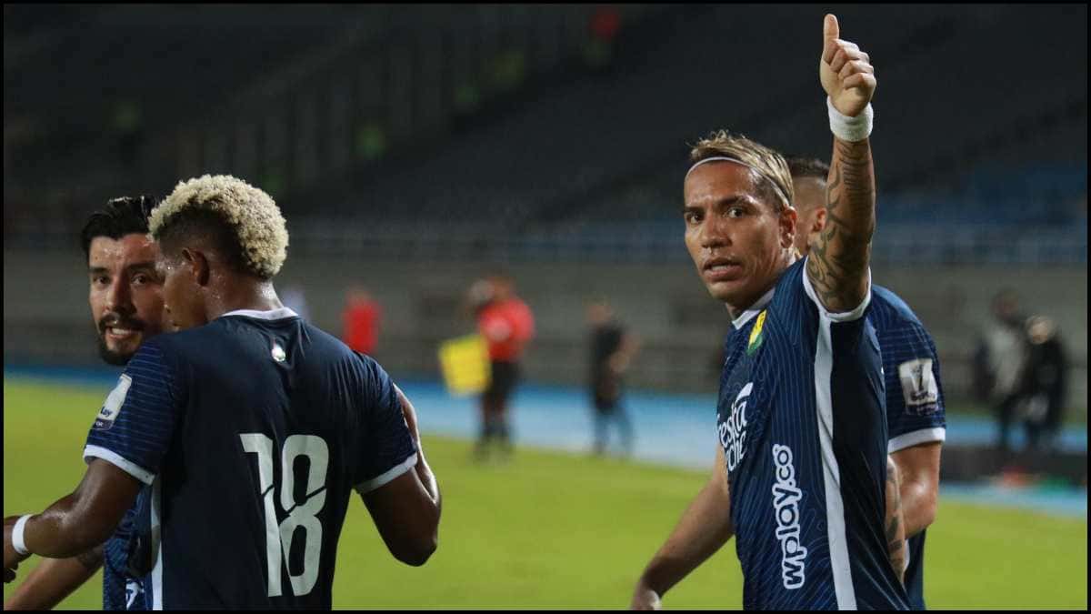 Dayro Moreno con el Atlético Bucaramanga