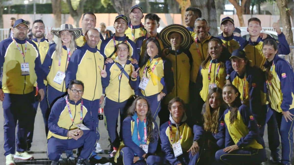 Delegación de Colombia en los Juegos Suramericanos de la Juventud Rosario 2022