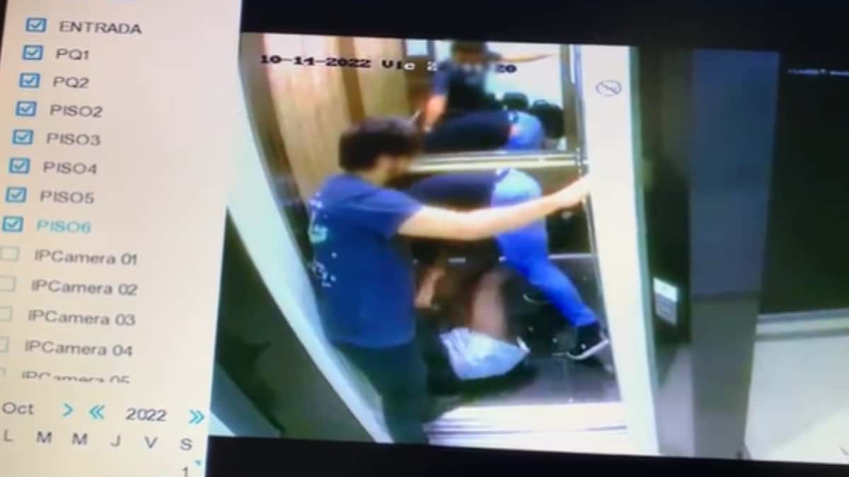 Reacción de mujer agredida por periodista Juan Barona