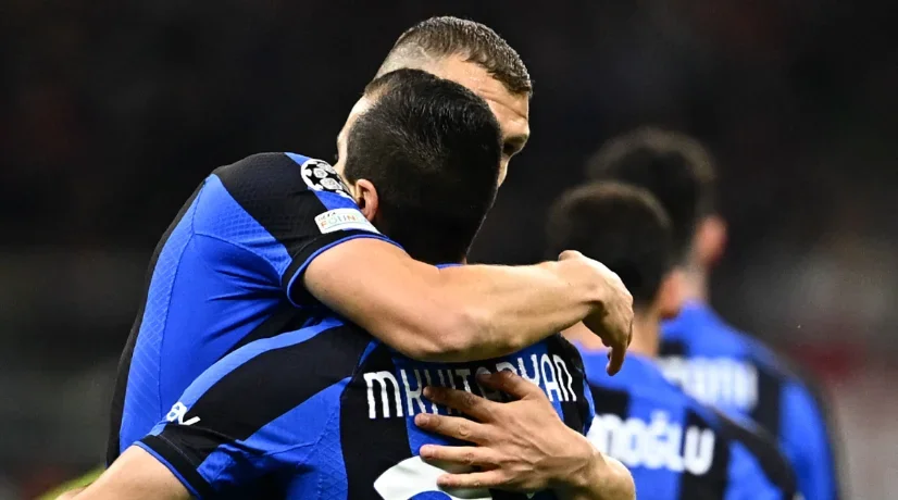 Inter ganó al Milán en la ida de Champions