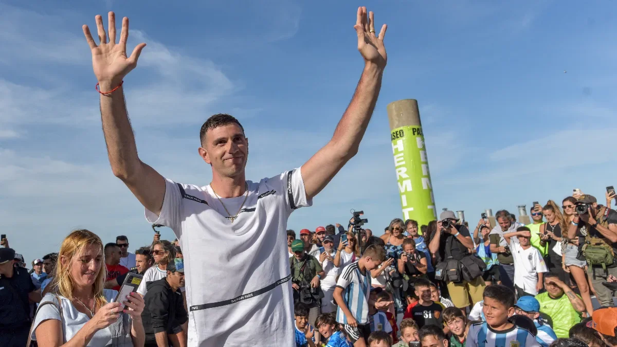 Dibu Martínez Mar del Plata