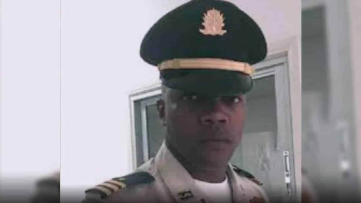 Dimitri Hérad, jefe de seguridad del presidente de Haití