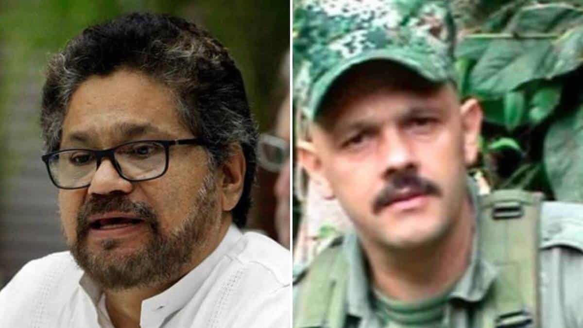 'Iván Márquez' y el 'Paisa'