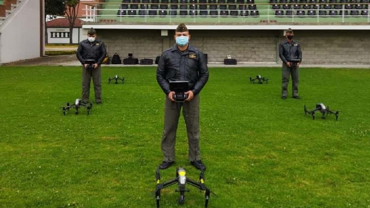 Policía de Bogotá integró 20 nuevos drones a labores de vigilancia