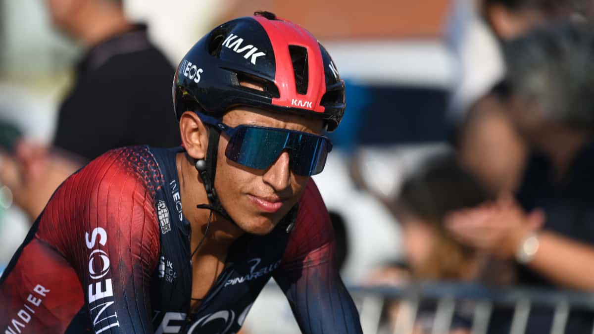 Egan Bernal, ciclista colombiano del Ineos.