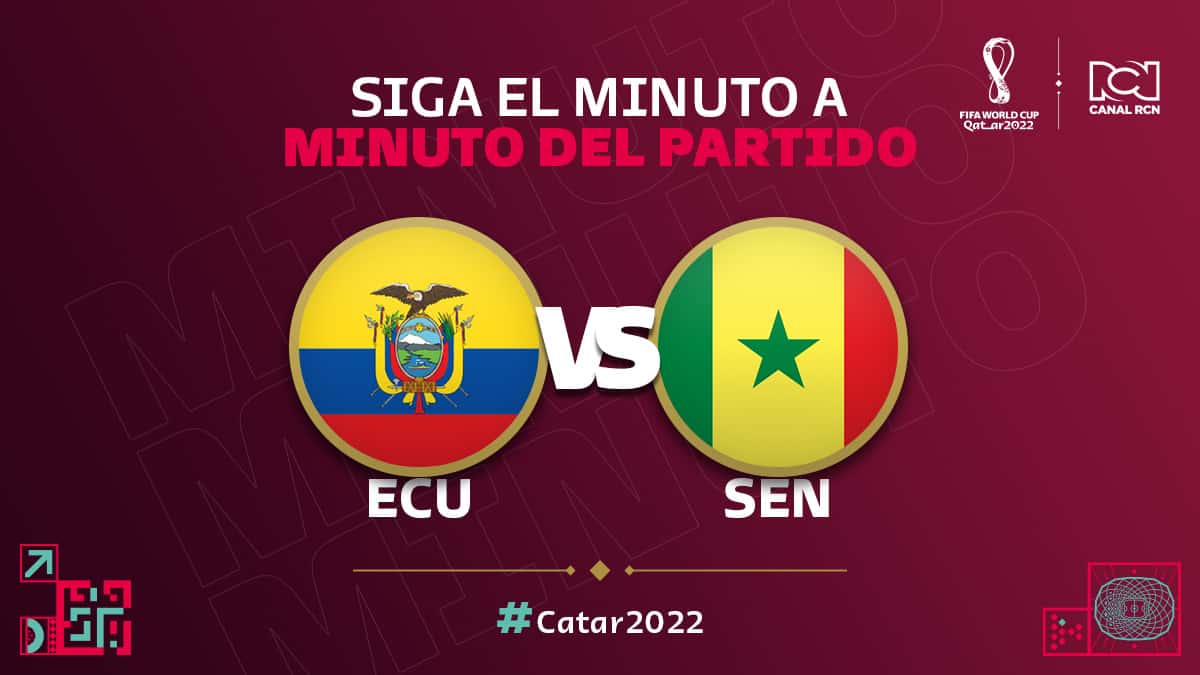 Catar 2022: Ecuador vs. Senegal EN VIVO gratis online