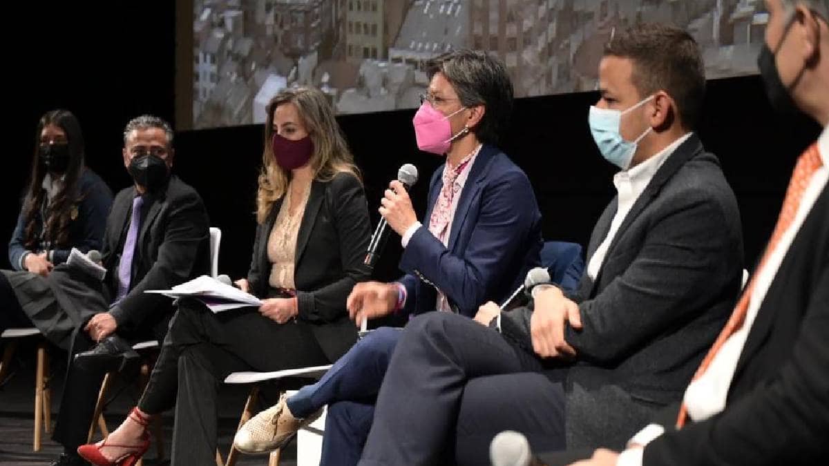 Alcaldesa de Bogotá Claudia López participó en la inauguración del programa