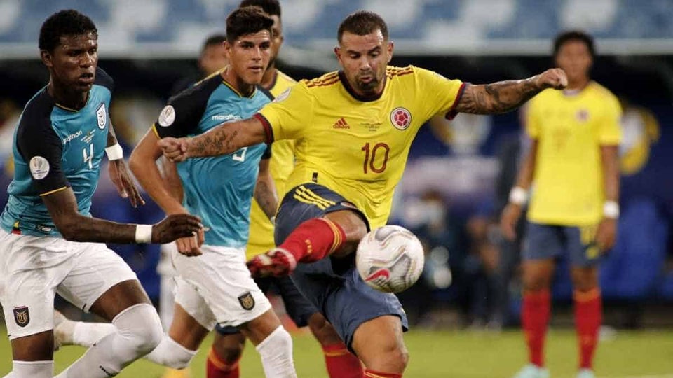 ¡Qué pepo! Golazo de Edwin Cardona para el 1-0 de Colombia sobre ...