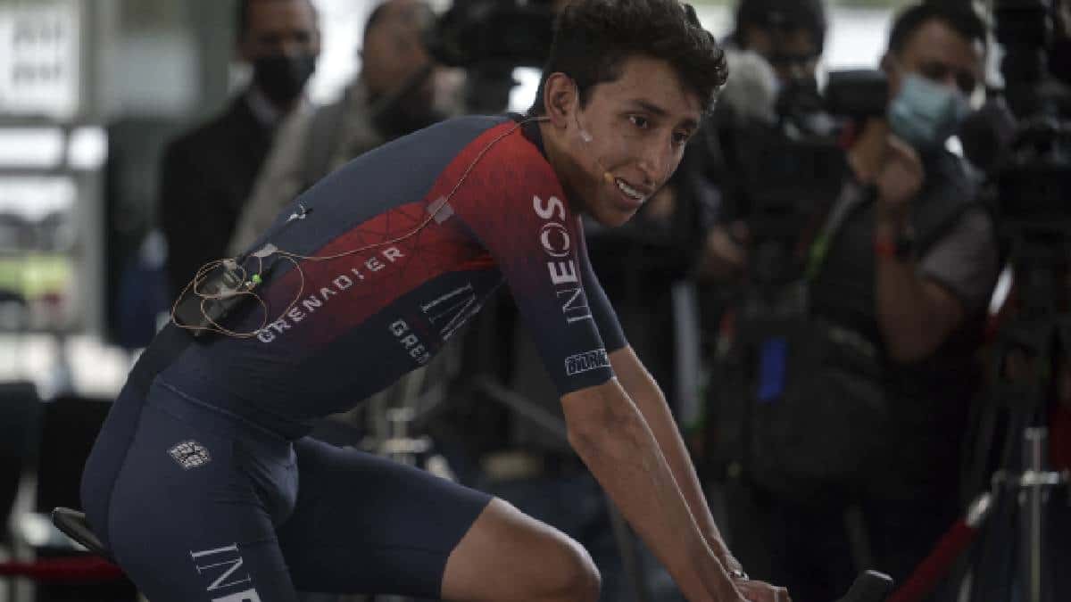 Egan Bernal se motiva para regresar a competir