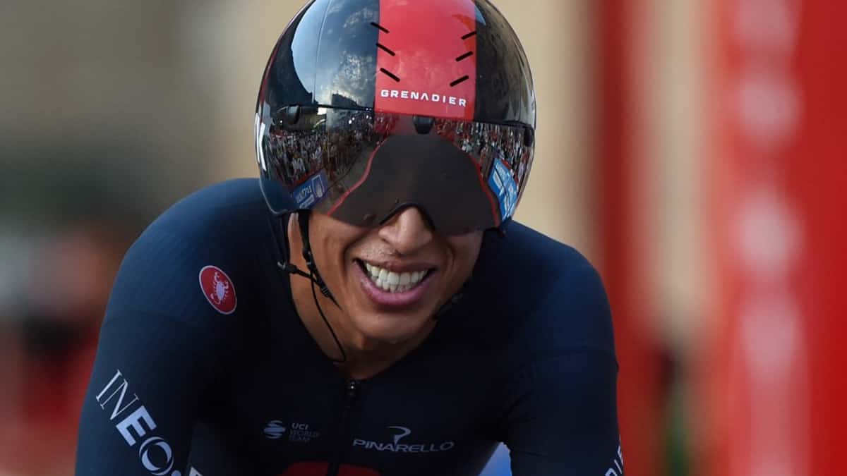 Egan Bernal sufrió un grave accidente