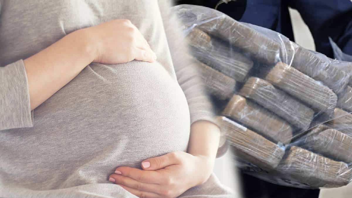 Detienen a mujeres que transportaban cocaína fingiendo embarazo