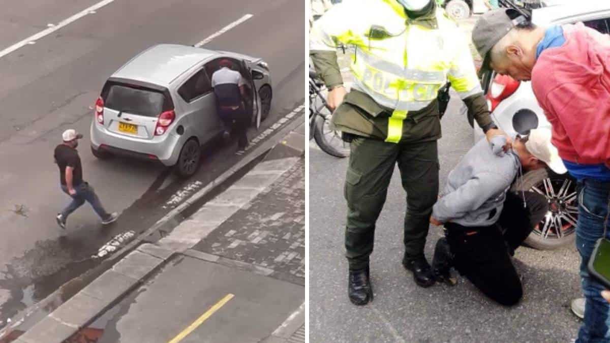 A la cárcel a los atracadores de la calle 100 en Bogotá