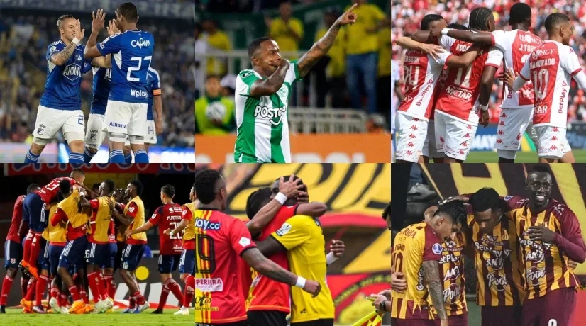 Fotos: AFP - equipos oficiales Equipos colombianos en Copa Libertadores y Sudamericana