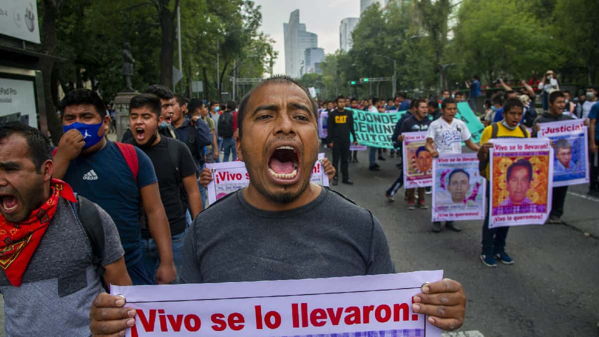 Ayotzinapa: se cumplen siete años de la desaparición de los 43 estudiantes en Iguala, México.
