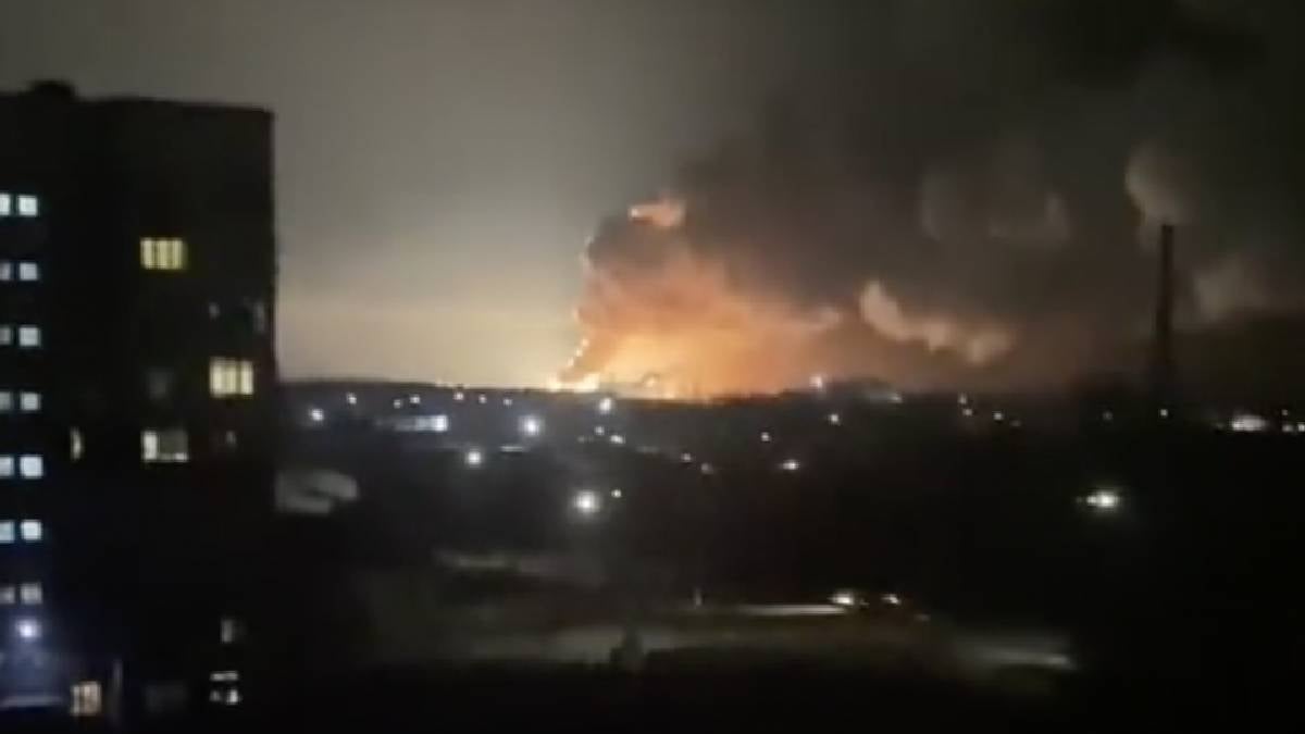 Reportan explosiones en Kiev, capital de Ucrania