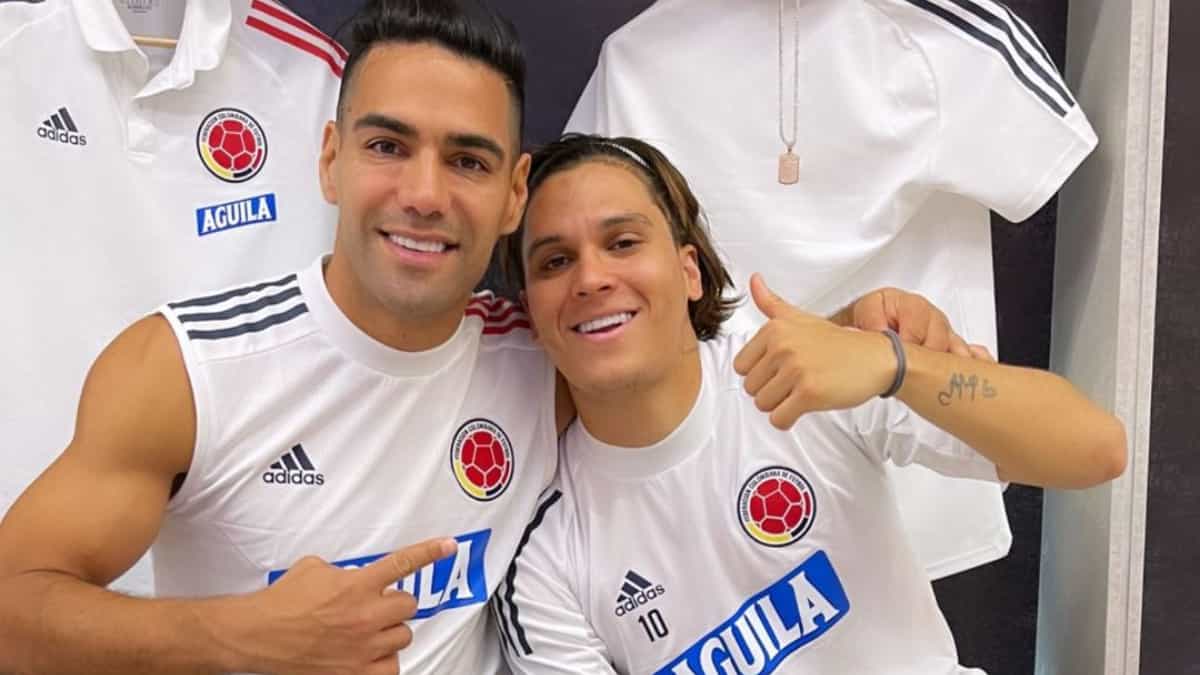 mensajes de Falcao, Matheus, 'Juanfer' y Yerry Mina a Colombia