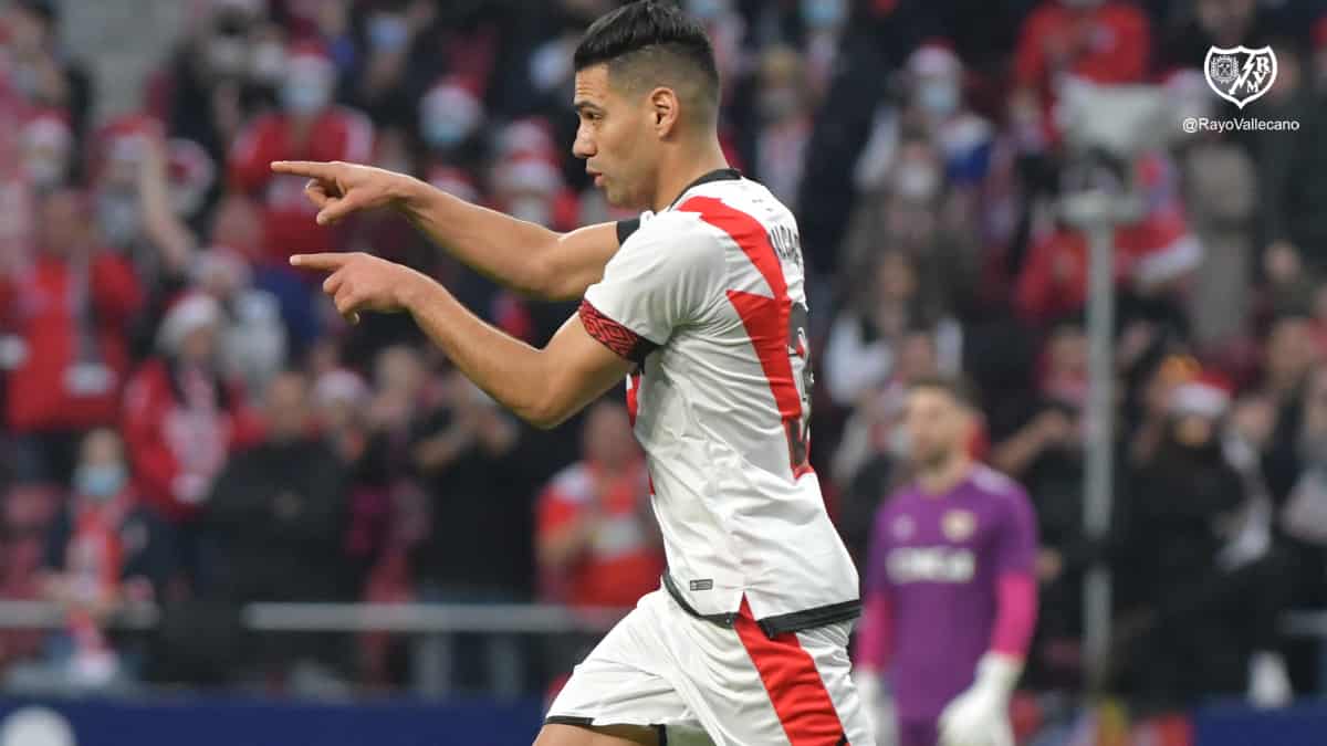 Ovación Falcao García vs Atlético de Madrid