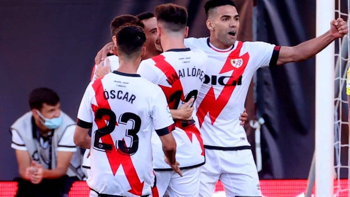 Falcao y Rayo Vallecano.