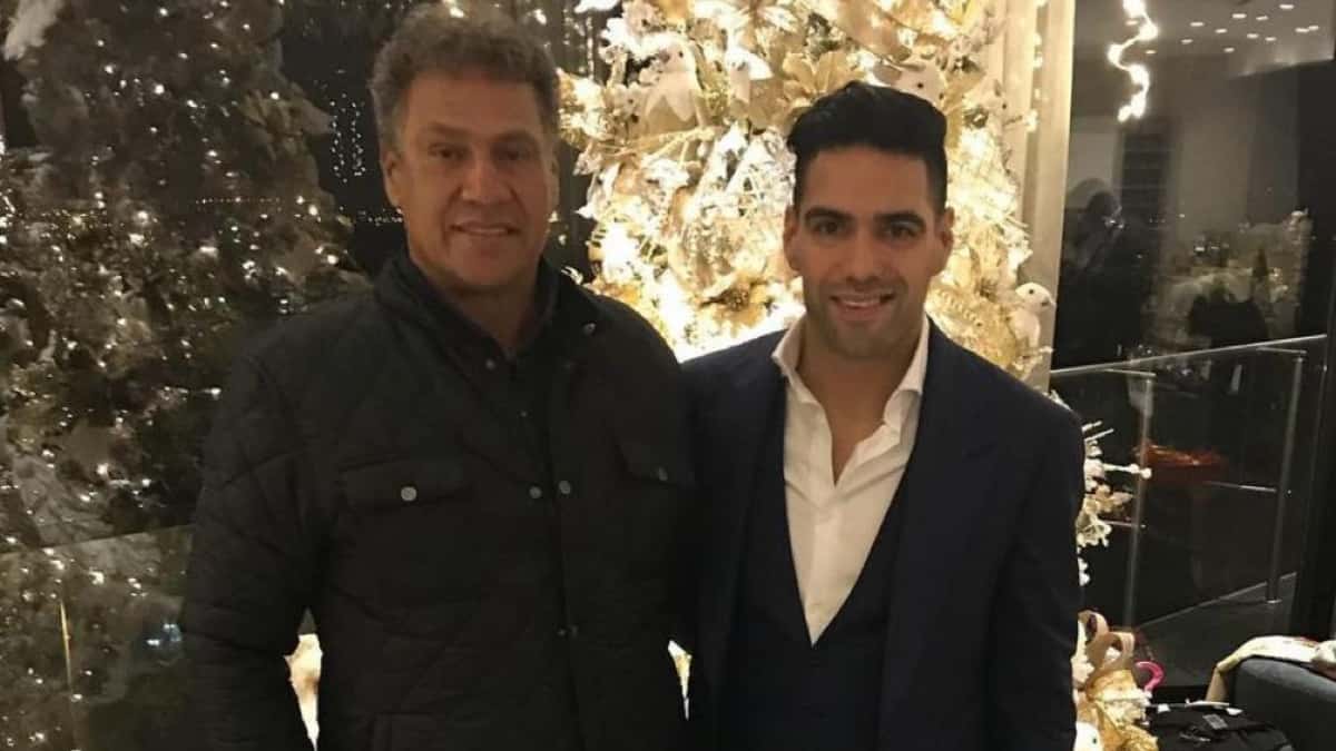 Falcao García en lágrimas al recordar a su papá Radamel