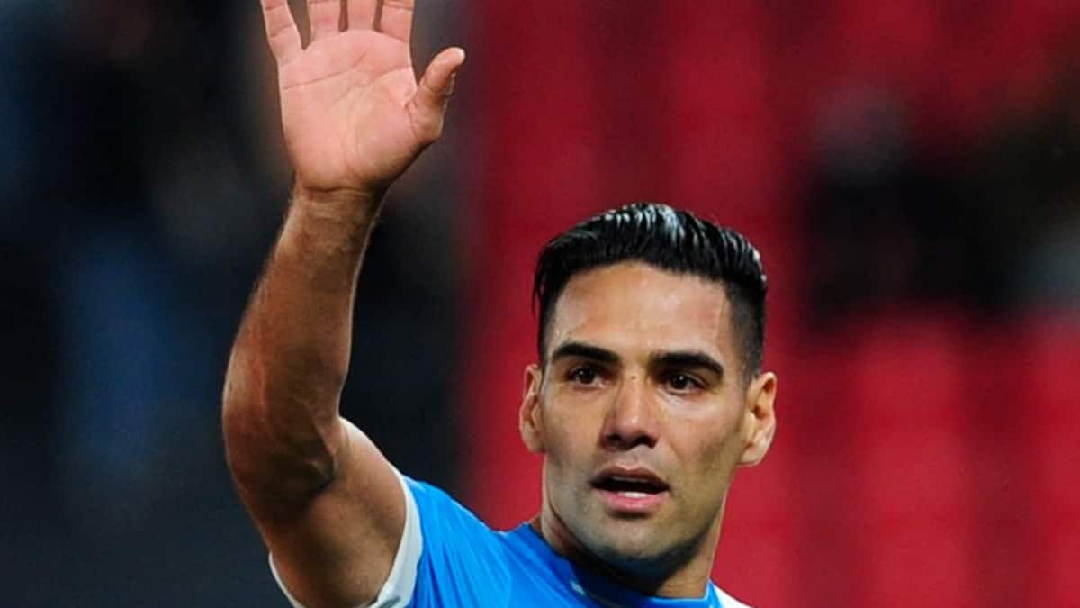Foto: AFP. Falcao García, delantero de Rayo Vallecano