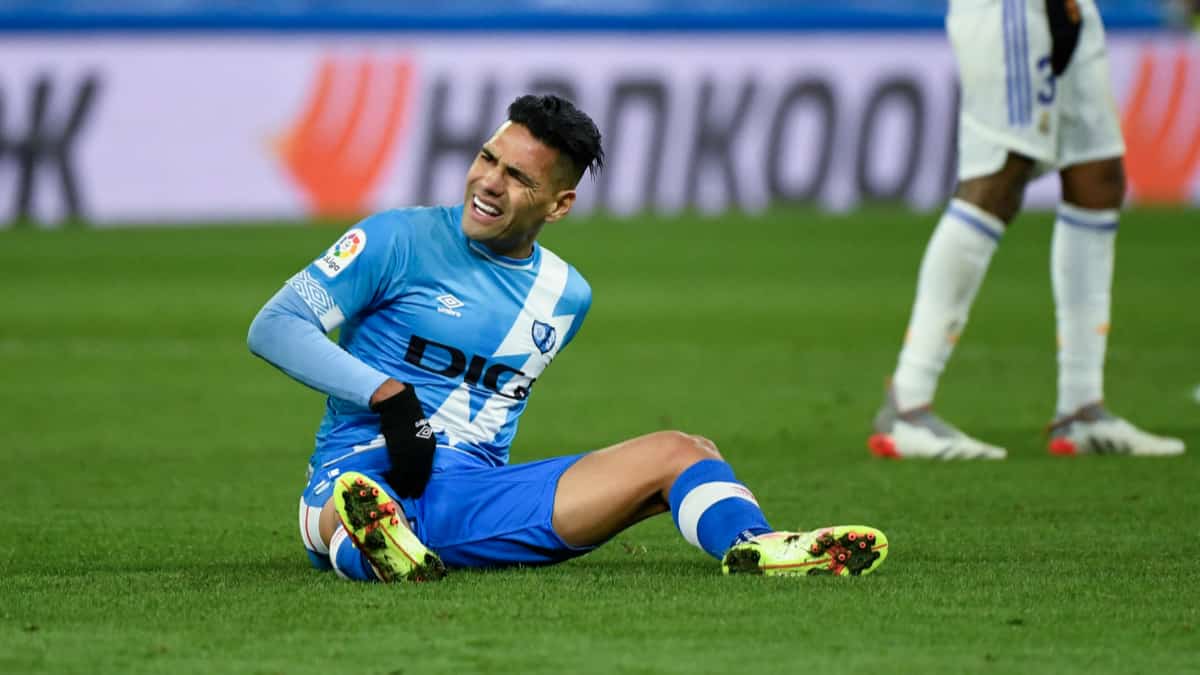 Falcao pidió el cambio tras lesionarse ante Real Madrid