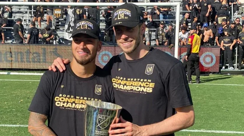 Gareth Bale anunció que competirá en un torneo de golf. / Foto: @chichoarango. Gareth Bale Chicho Arango campeones