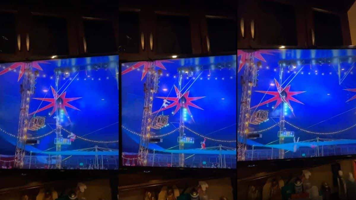 Momento del accidente de Martín Gasca