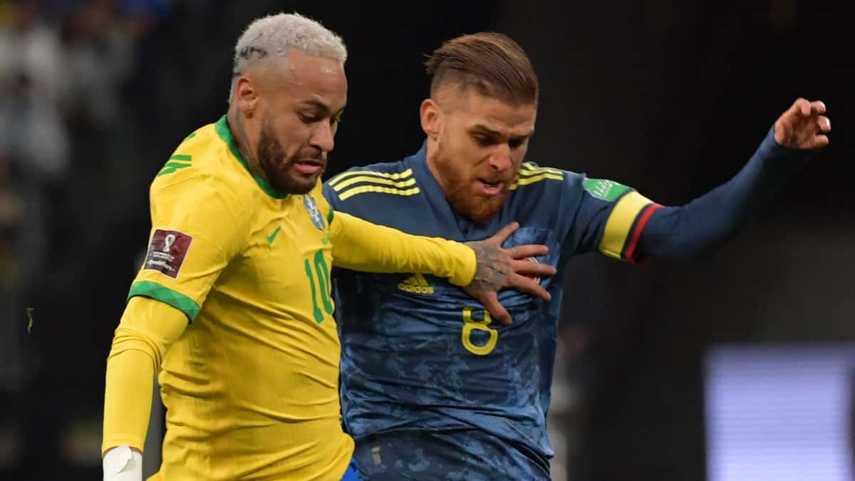 ¿Fue Gustavo Cuéllar el que rompió el buen juego de Colombia contra Brasil?