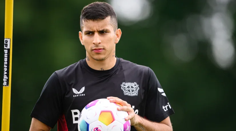 Gustavo Puerta inició entrenos con Bayer Leverkusen