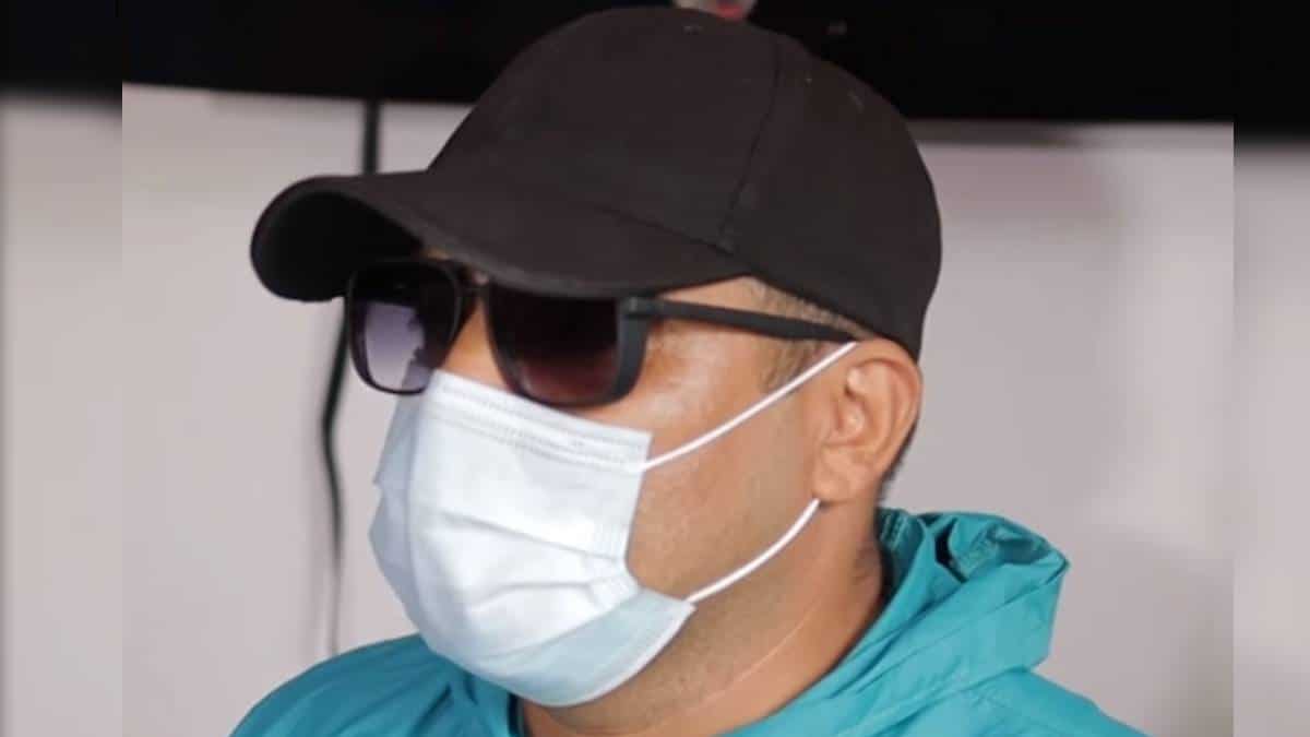 Foto: Captura de video Gorky Muñoz Calderón Hombre que atacó a manifestantes se entregó en Neiva.