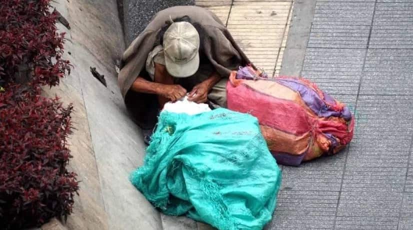 Habitante de calle atacó con arma blanca a policía que lo requisó