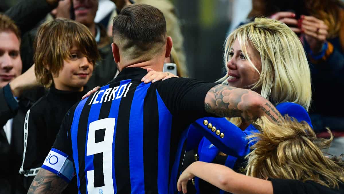 Mauro Icardi y Wanda Nara
