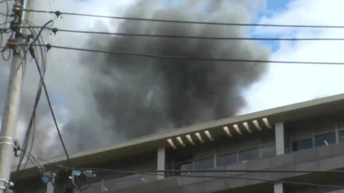 Incendio en el norte de Bogotá