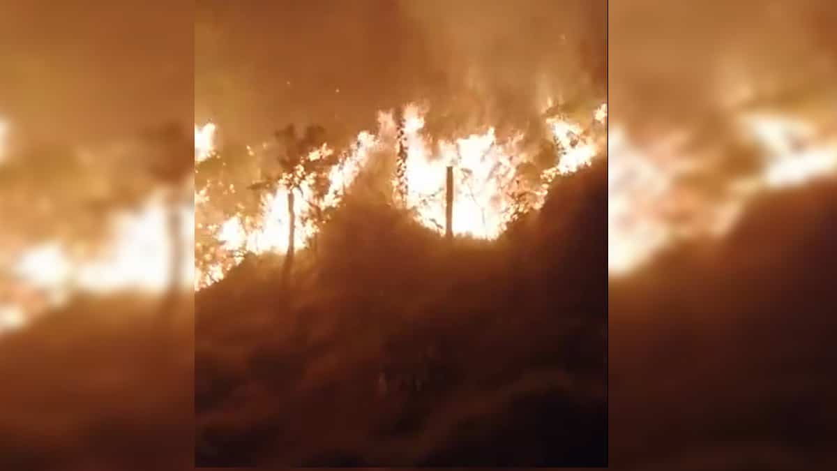 Incendio forestal en Boyacá