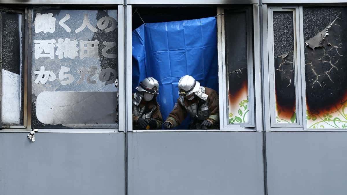 Muere presunto causante de incendio en una clínica de Japón