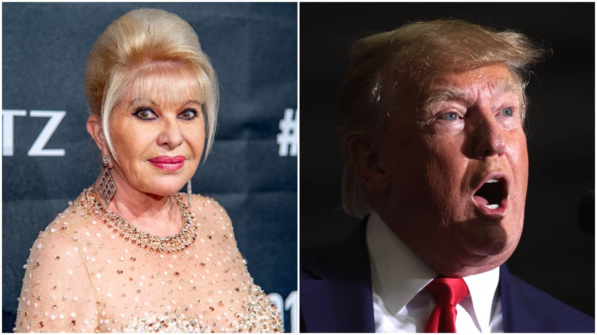 Murió Ivana Trump, primera esposa de Donald Trump. / Fotos: AFP. Murió Ivana Trump, primera esposa de Donald Trump.