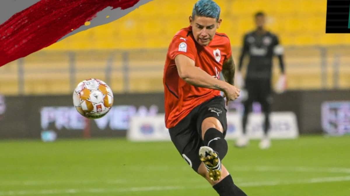 James dio una asistencia, pero Al-Rayyan cayó contra Umm Salal