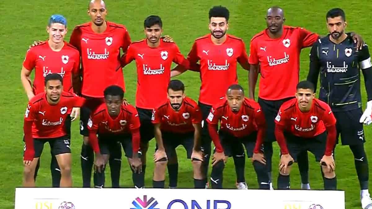 James Rodríguez y una asistencia de lujo en Al-Rayyan vs Umm Salal