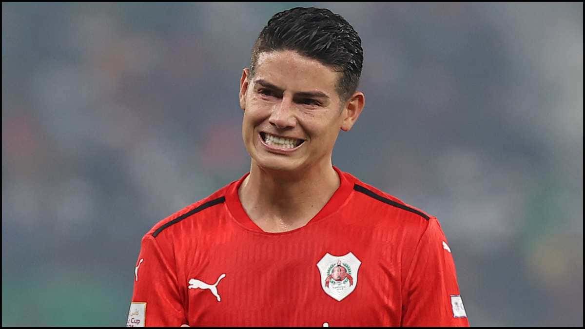 James Rodríguez con el Al-Rayyan