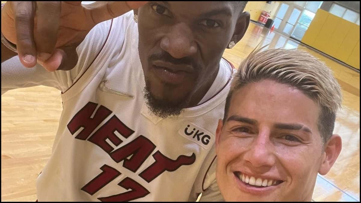 James Rodríguez a Jimmy Butler