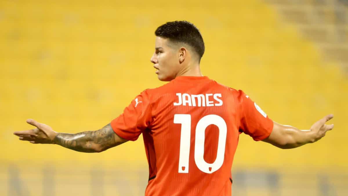 James Rodríguez y una magistral asistencia con el Al-Rayyan
