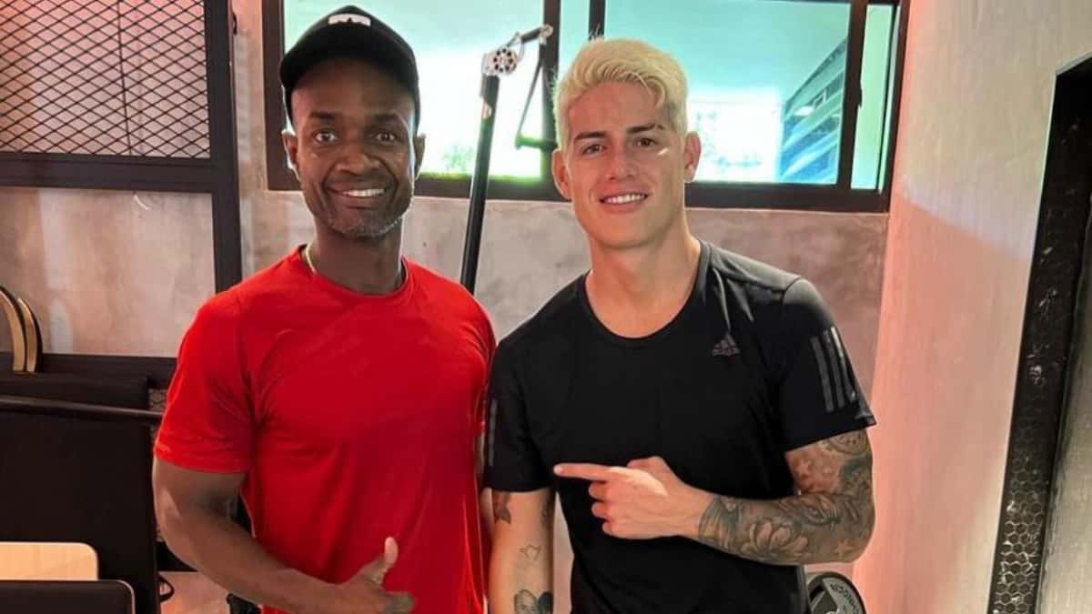 Así se prepara James Rodríguez para regresar a Europa