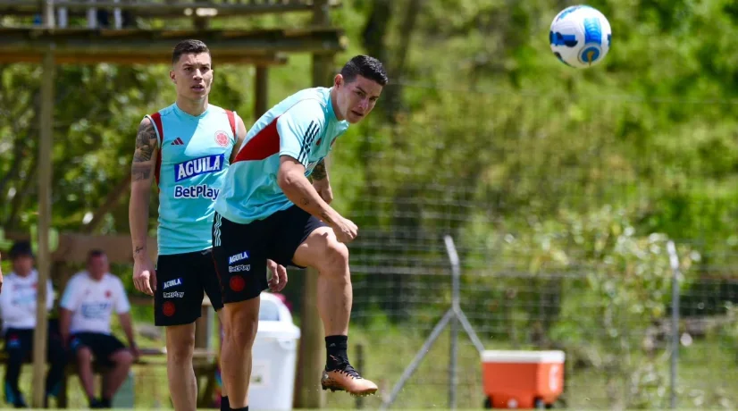 Selección Colombia: James habría entrenado diferenciado