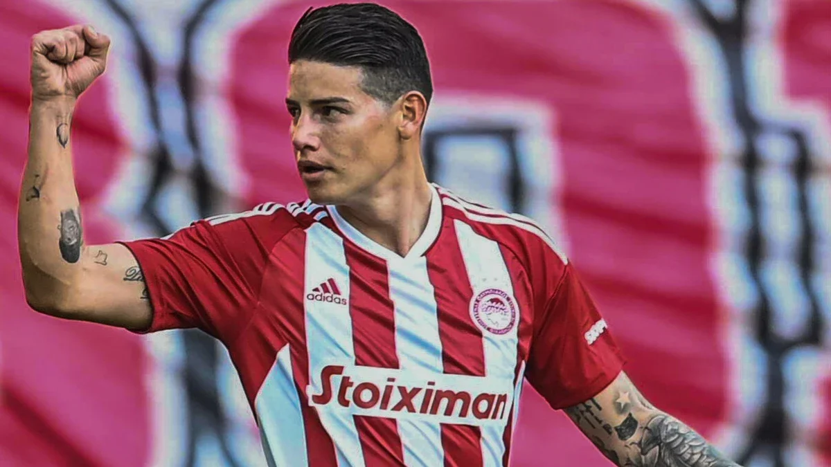 James Rodríguez, mejor jugador de mes octubre en Grecia. / Foto: Olympiacos. James-Rodríguez-octubre-olympiacos